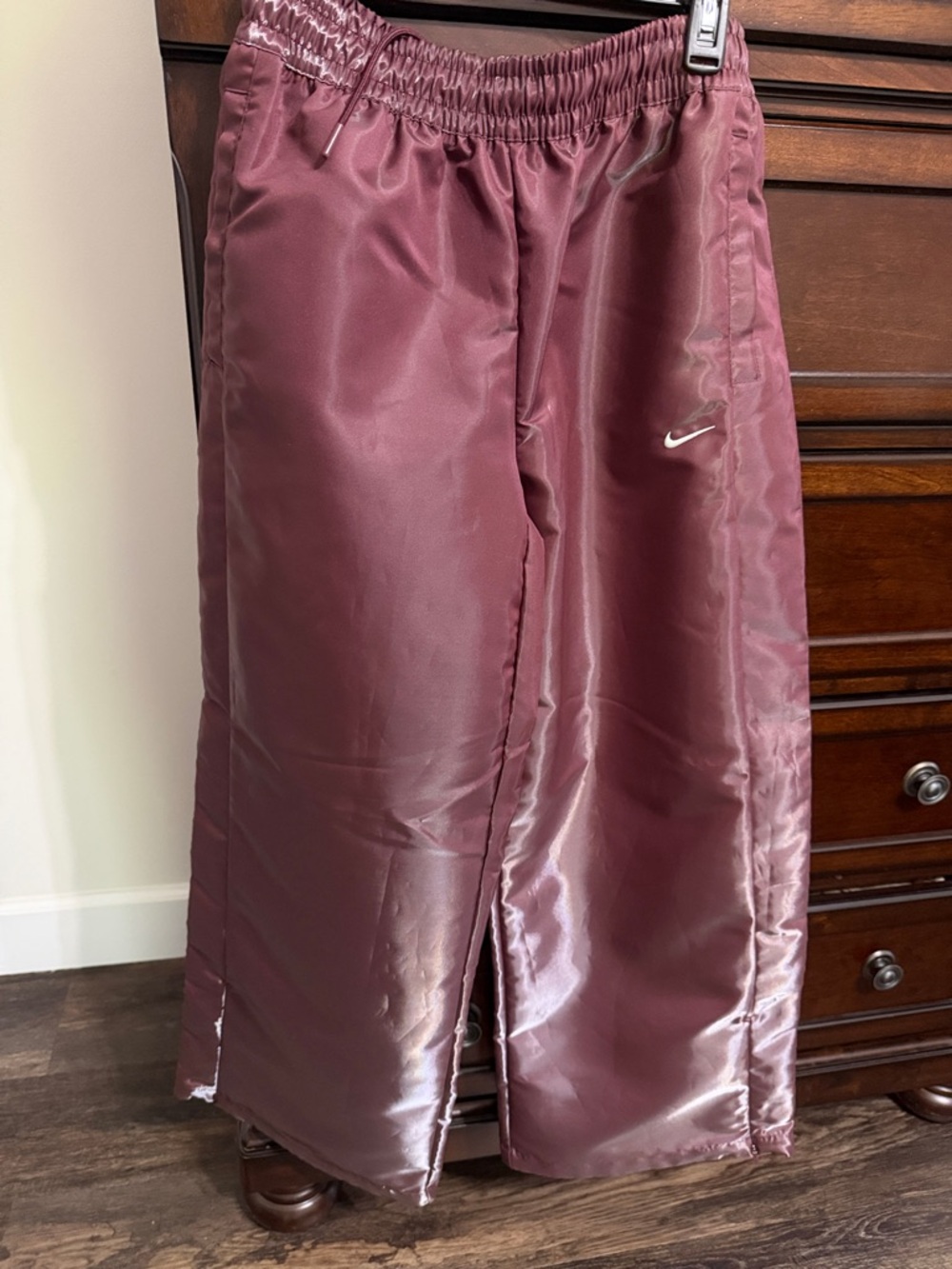 Nike Track Pants in Mauve NWT